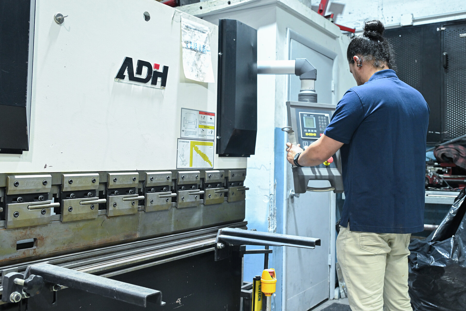 Metal bending process